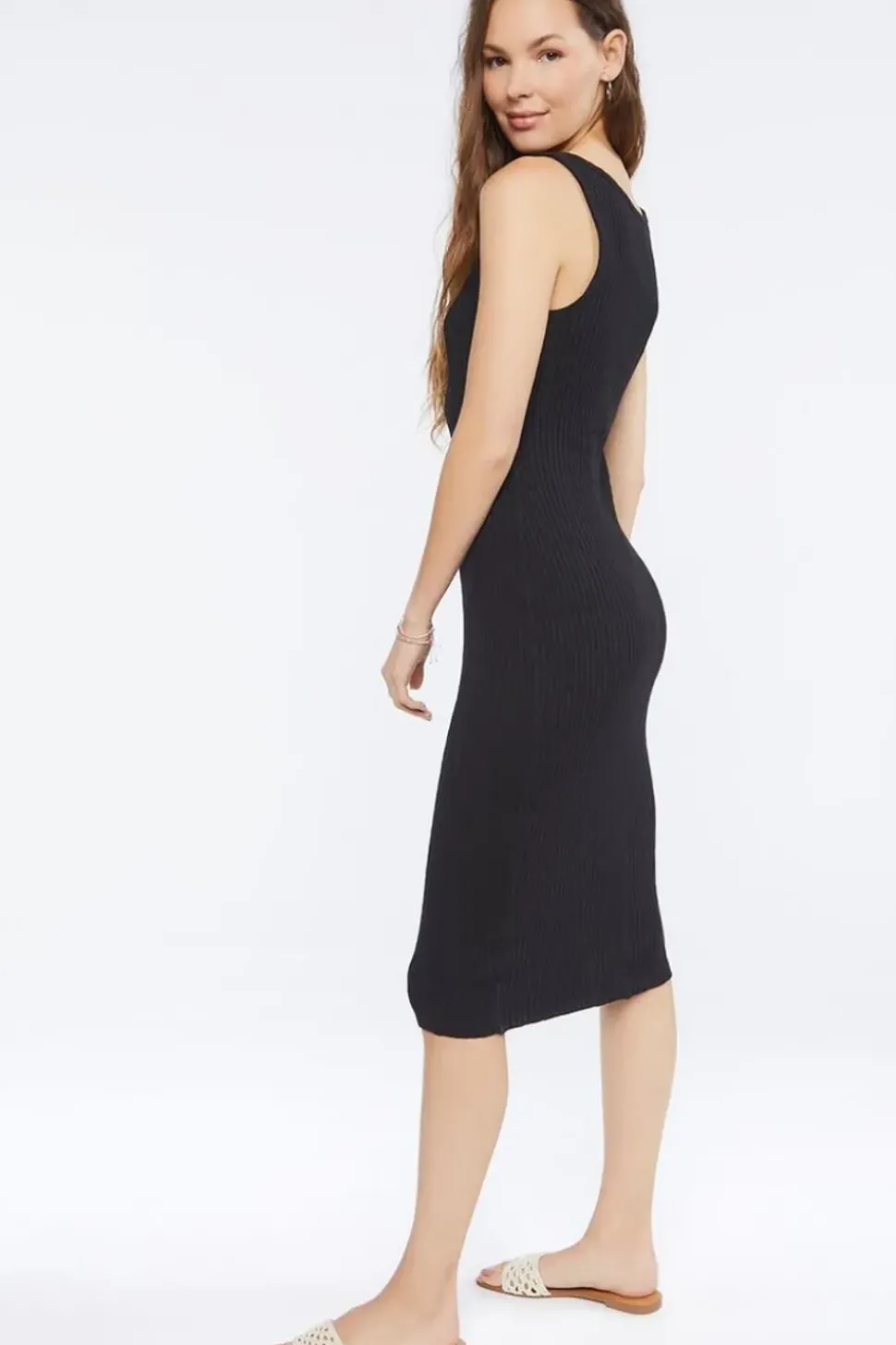 Puka Shell Midi Tank Dress