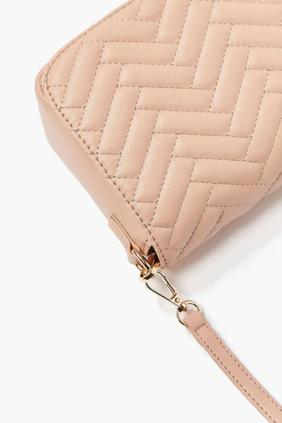 Quilted Chevron Crossbody Bag