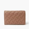 Quilted Faux Leather Crossbody Bag
