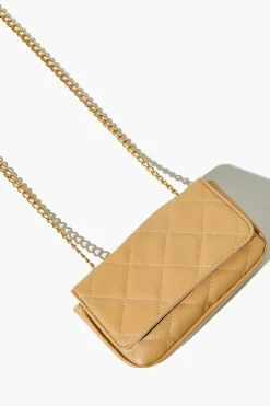 Quilted Faux Leather Crossbody Bag