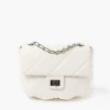 Quilted Faux Leather Crossbody Bag