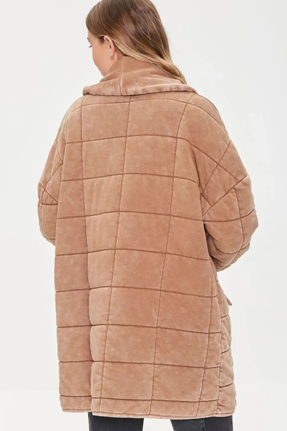 Quilted Longline Jacket