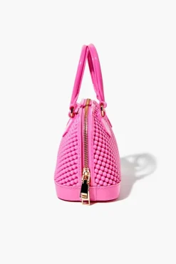Quilted Satchel Bag