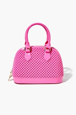 Quilted Satchel Bag