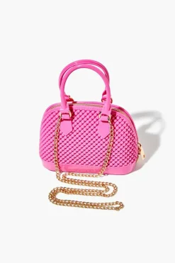 Quilted Satchel Bag