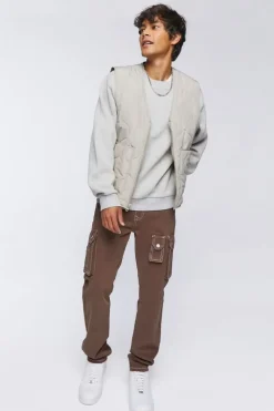 Quilted Zip-Up Vest