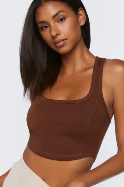 Racerback Lounge Crop Top