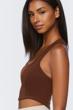 Racerback Lounge Crop Top