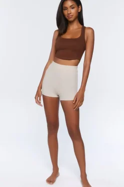 Racerback Lounge Crop Top