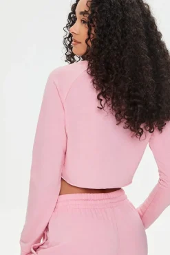 Raw-Cut Crop Top