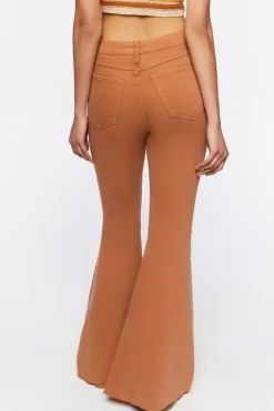 Raw-Cut Flare Jeans