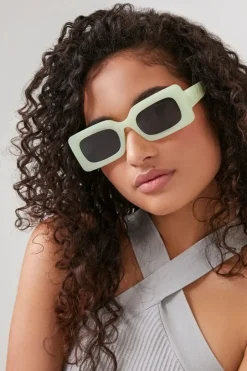 Rectangular Frame Sunglasses