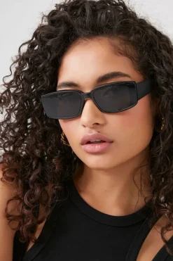 Rectangular Frame Sunglasses