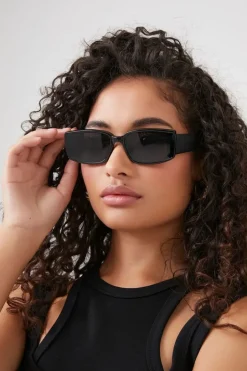 Rectangular Frame Sunglasses