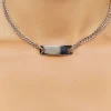 Rectangular Pendant Necklace