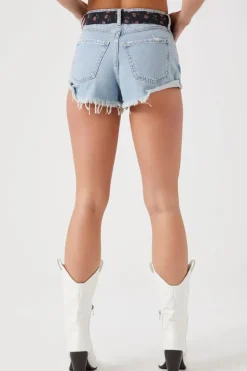 Recycled Cotton Denim Shorts