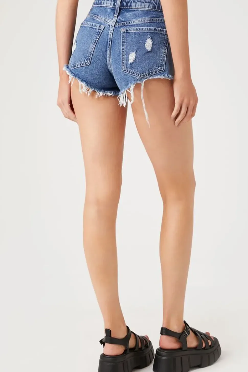 Recycled Cotton Denim Shorts