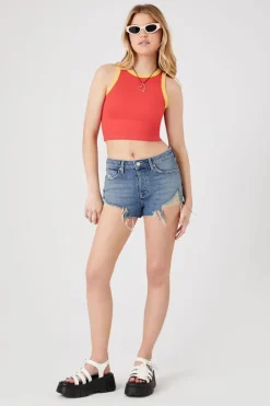 Recycled Cotton Denim Shorts