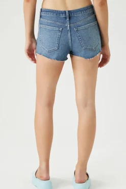 Recycled Cotton Denim Shorts