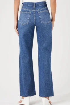 Recycled Cotton High-Rise Jeans