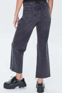 Recycled Cotton High-Rise Straight Jeans