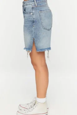 Recycled Cotton 90S-Fit Denim Shorts