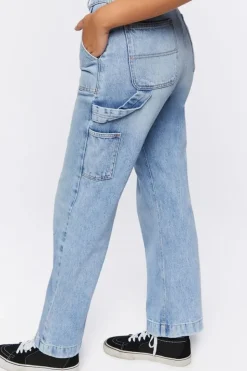 Recycled Cotton Wide-Leg Jeans
