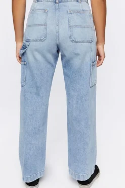 Recycled Cotton Wide-Leg Jeans