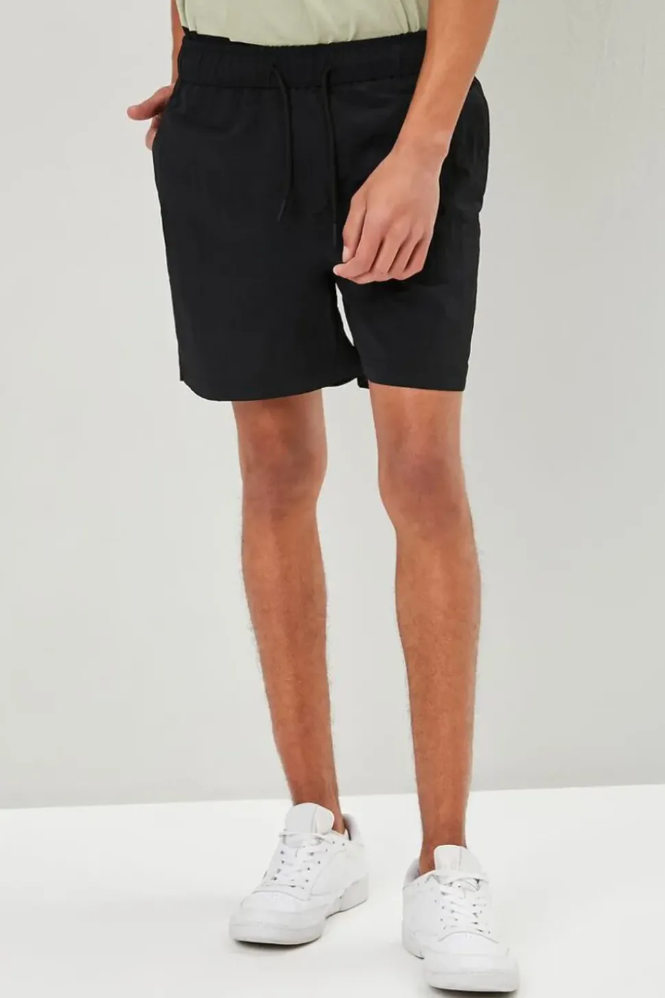 Recycled Nylon Drawstring Swim Trunks