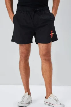 Recycled Nylon Eternal Graphic Swim Trunks