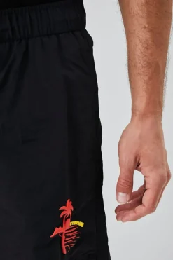 Recycled Nylon Eternal Graphic Swim Trunks
