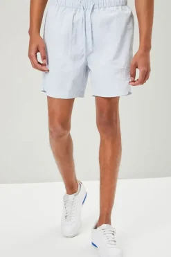 Recycled Nylon Graphic Swim Trunks