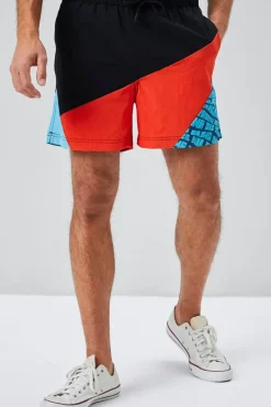 Recycled Nylon Paradise Graphic Swim Trunks