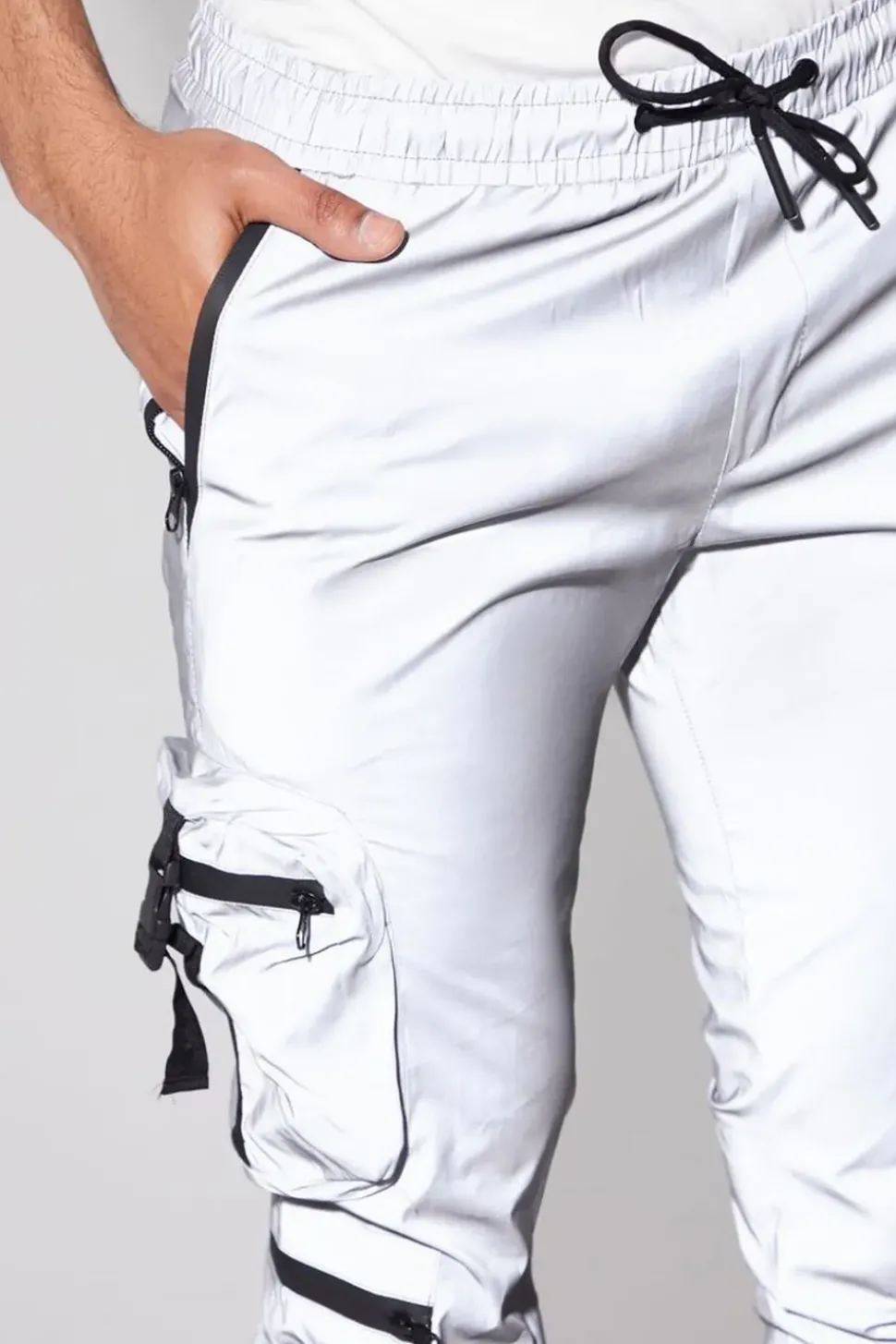 Reflective Cargo Joggers
