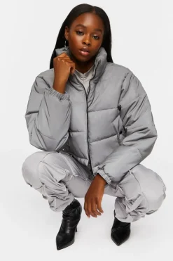 Reflective Puffer Jacket