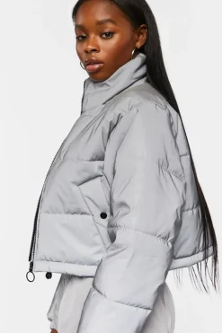 Reflective Puffer Jacket