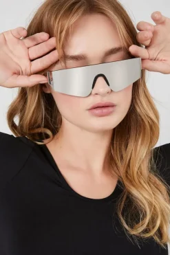 Reflective Shield Sunglasses