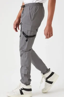 Reflective Utility Cargo Joggers
