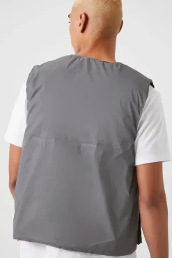 Reflective Utility Cargo Vest