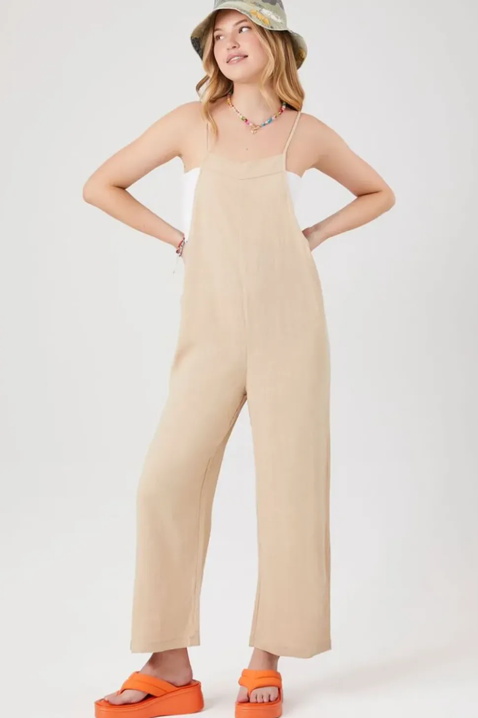 Relaxed Cami Overalls