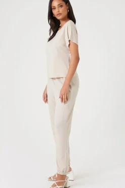 Relaxed-Fit Tee & Joggers Set