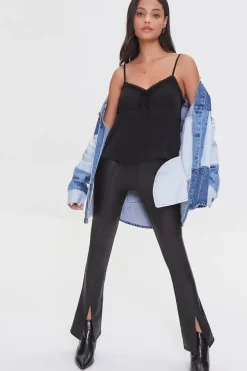 Relaxed Lace-Trim Cami