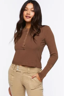 Reverse Long-Sleeve Thermal Tee