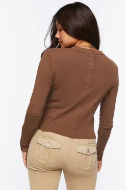 Reverse Long-Sleeve Thermal Tee