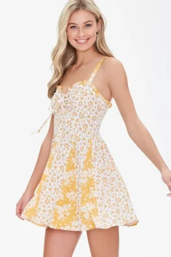 Reworked Floral Mini Dress