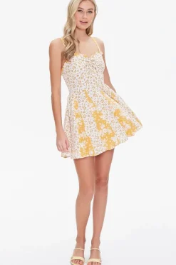 Reworked Floral Mini Dress