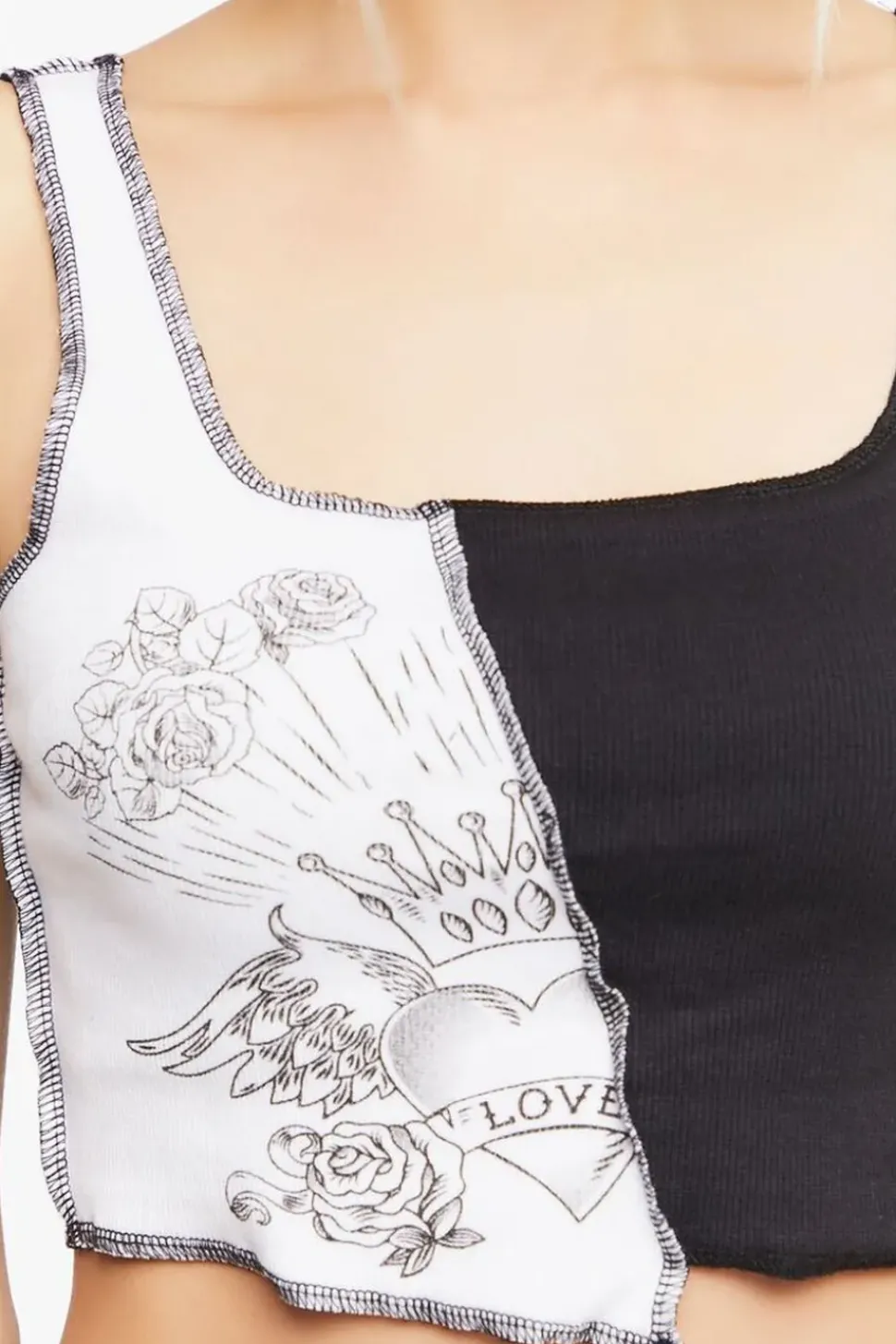 Reworked Graphic Tank Top