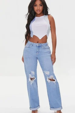 Reworked Handkerchief Crop Top