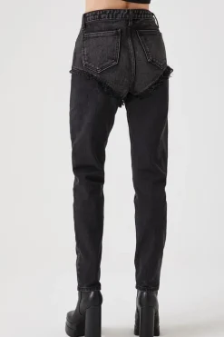 Reworked High-Rise Jeans