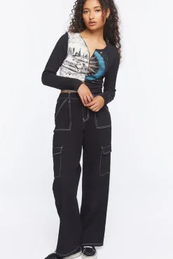 Reworked Los Angeles Crop Top
